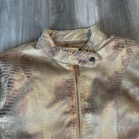 Boston Proper Gold jacket • Size 2 - Picture 4 of 7